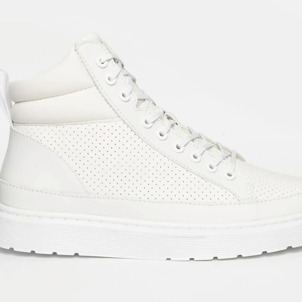 White High-Top Sneakers